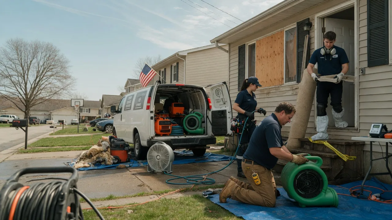 Water Damage Restoration in Pottersville, NJ near me